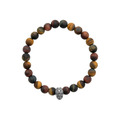 Bracelet oeil du tigre perle classique